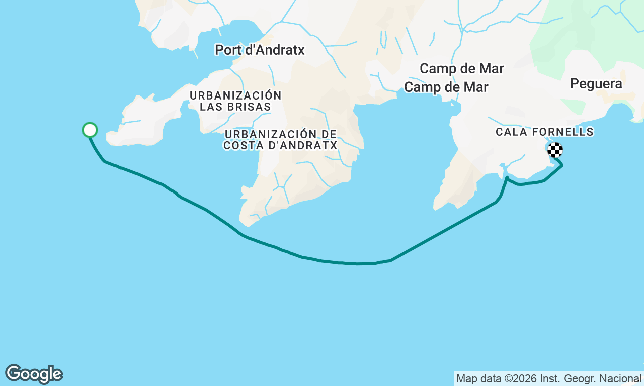 Voyage map