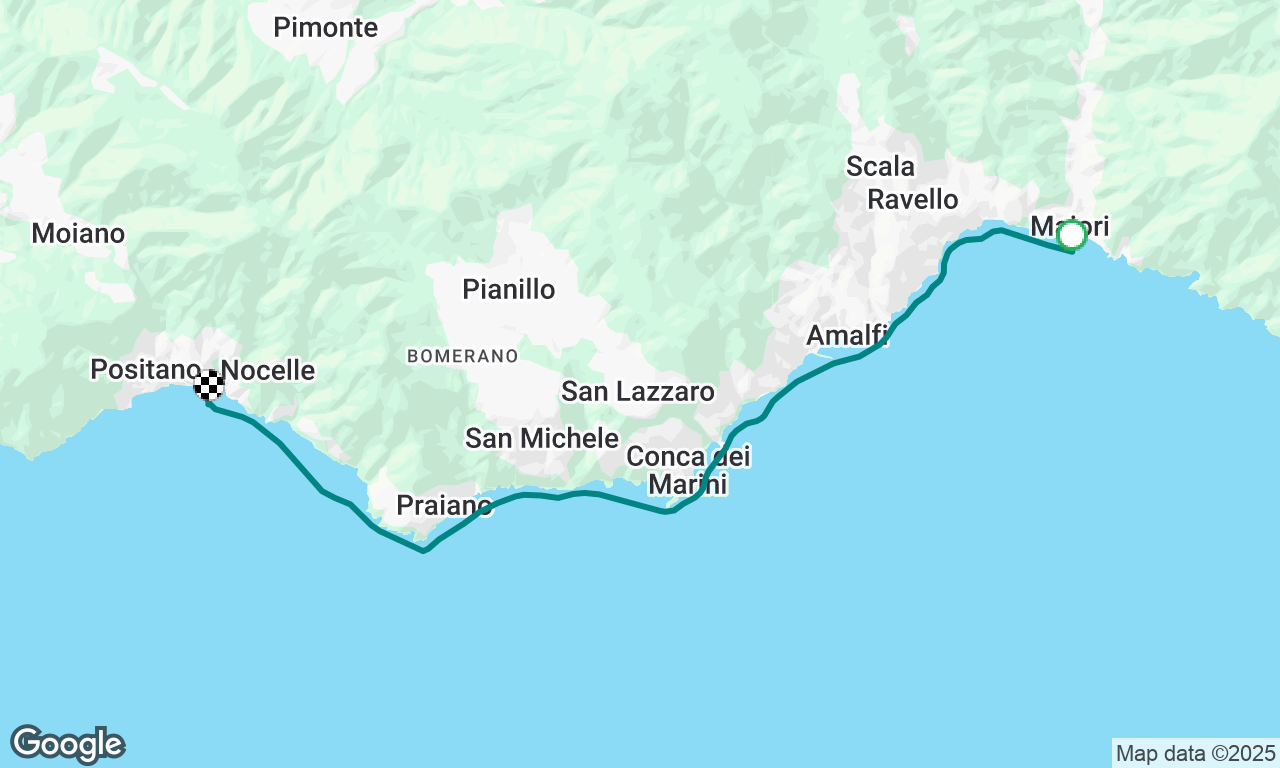 Maoiri to Positano