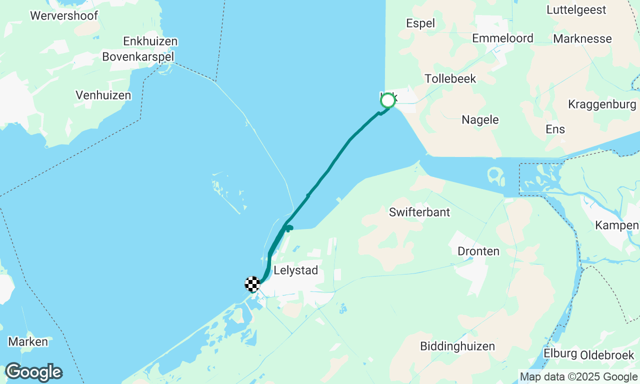 Urk to Lelystad