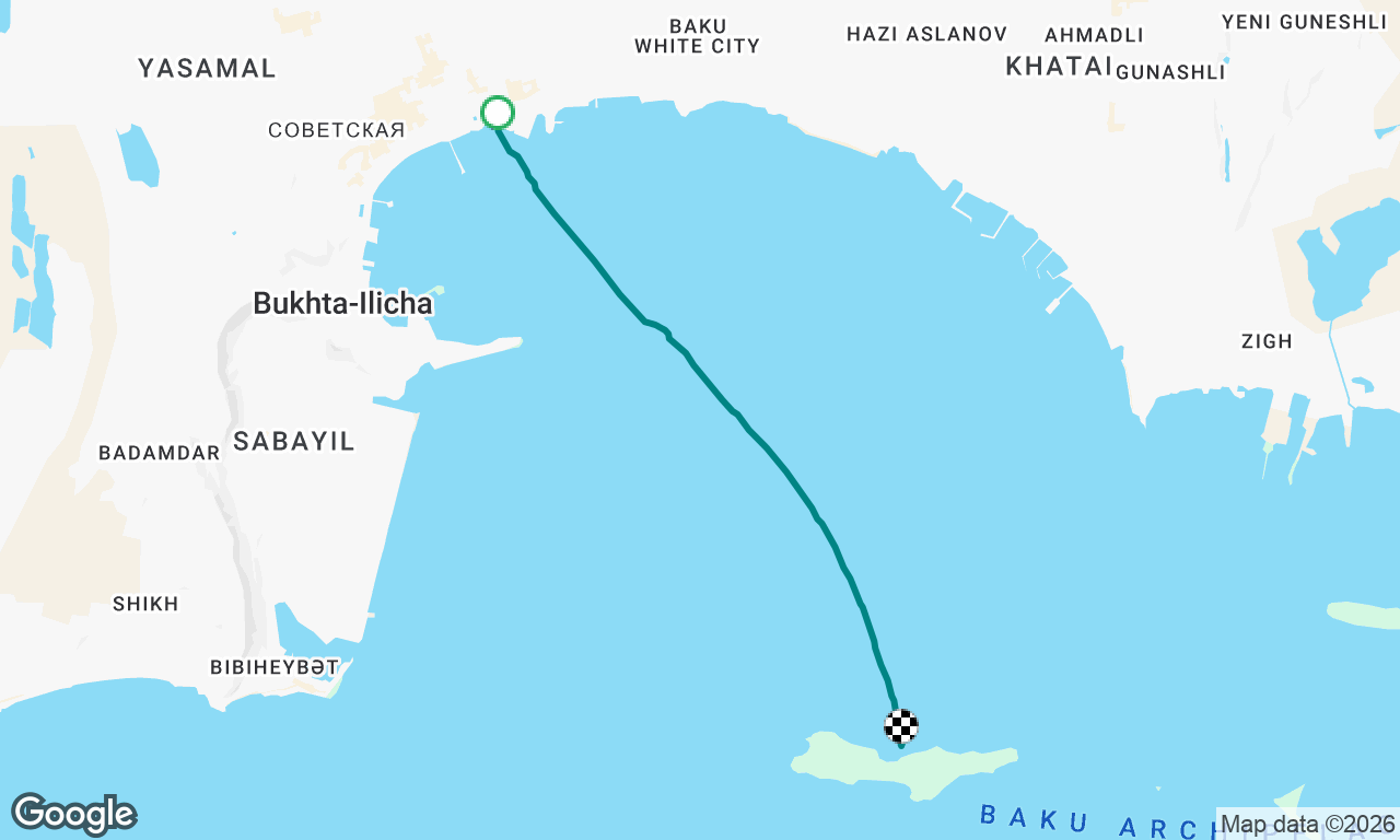 Voyage map