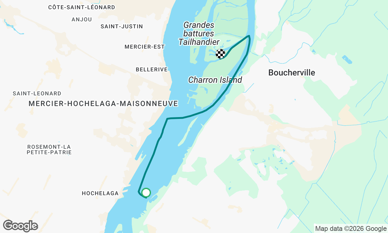 Voyage map