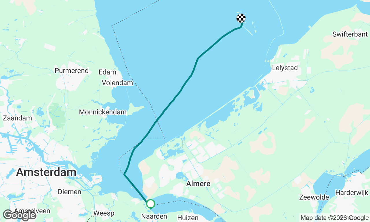 Naarden naar Markerwadden