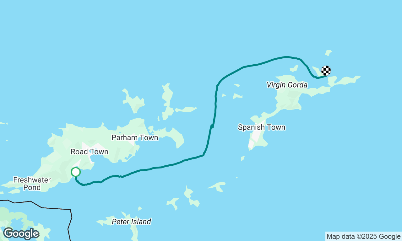 Nanny Cay to Saba Rock