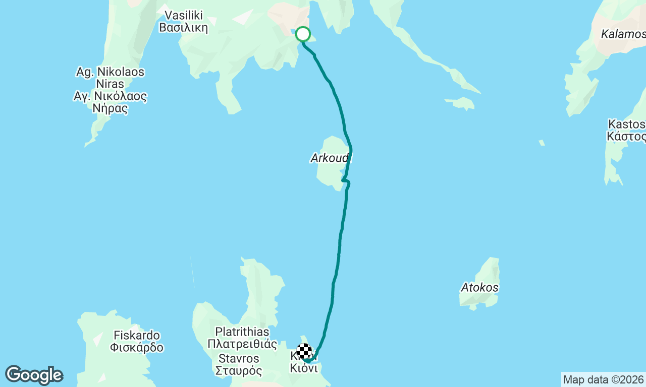Voyage map
