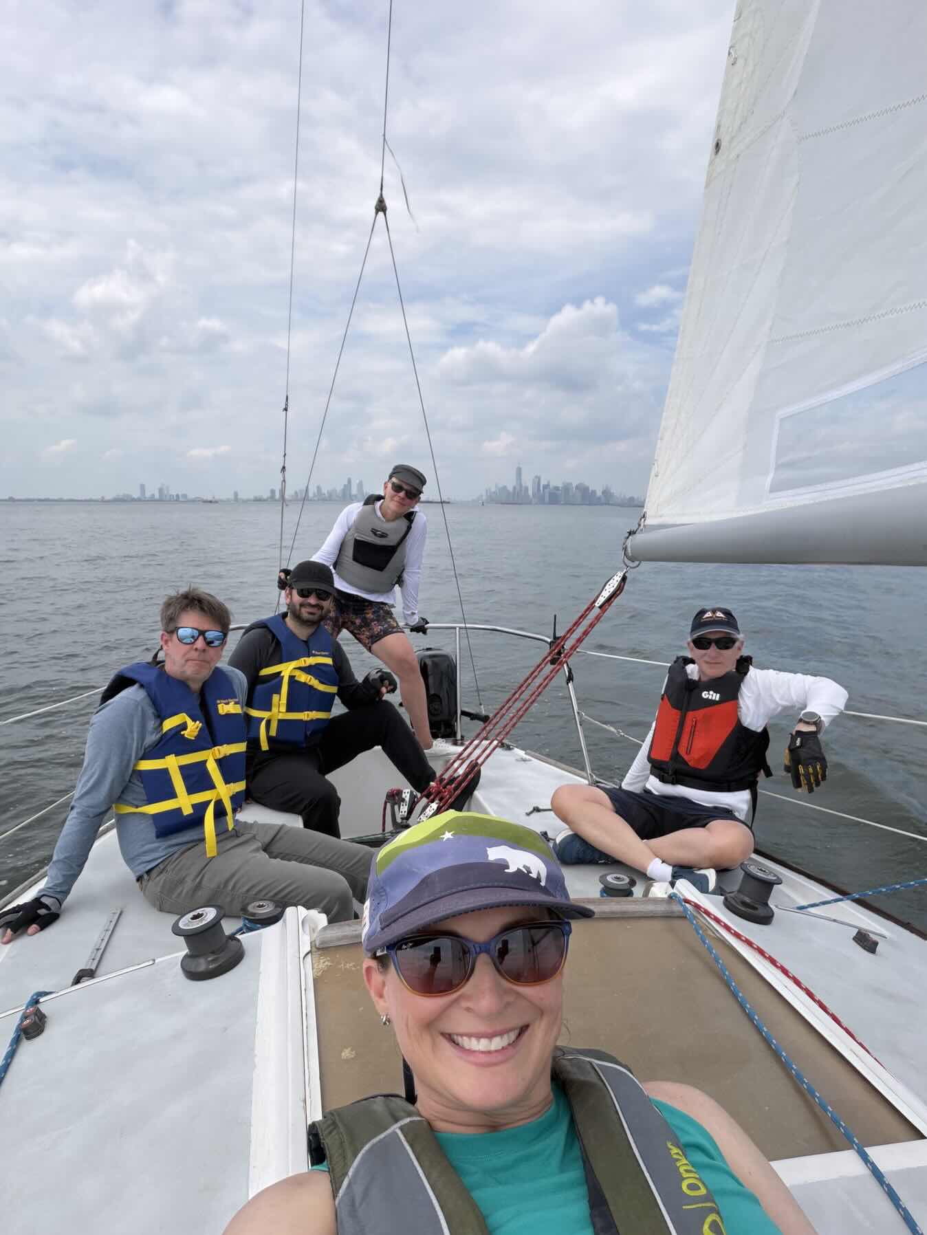Straight shot to Verrazano & back on a scorcher 🔥 with westerly wind_718A2CEB-F7D0-4E2E-A7AA-C782CF5B5D15