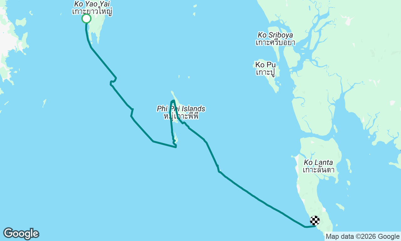 Voyage map