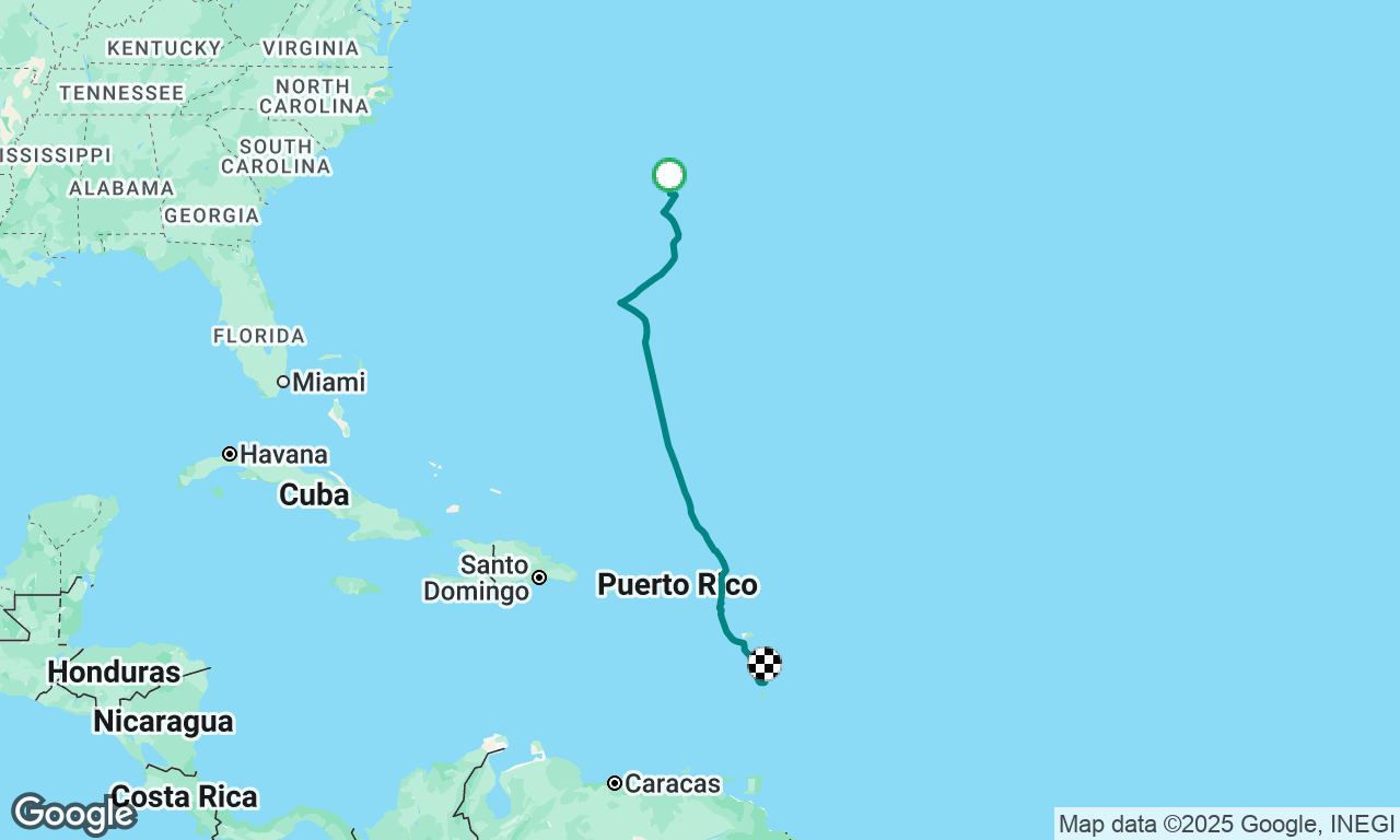 Leg 3 Bermuda to Le Marin, Martinique 