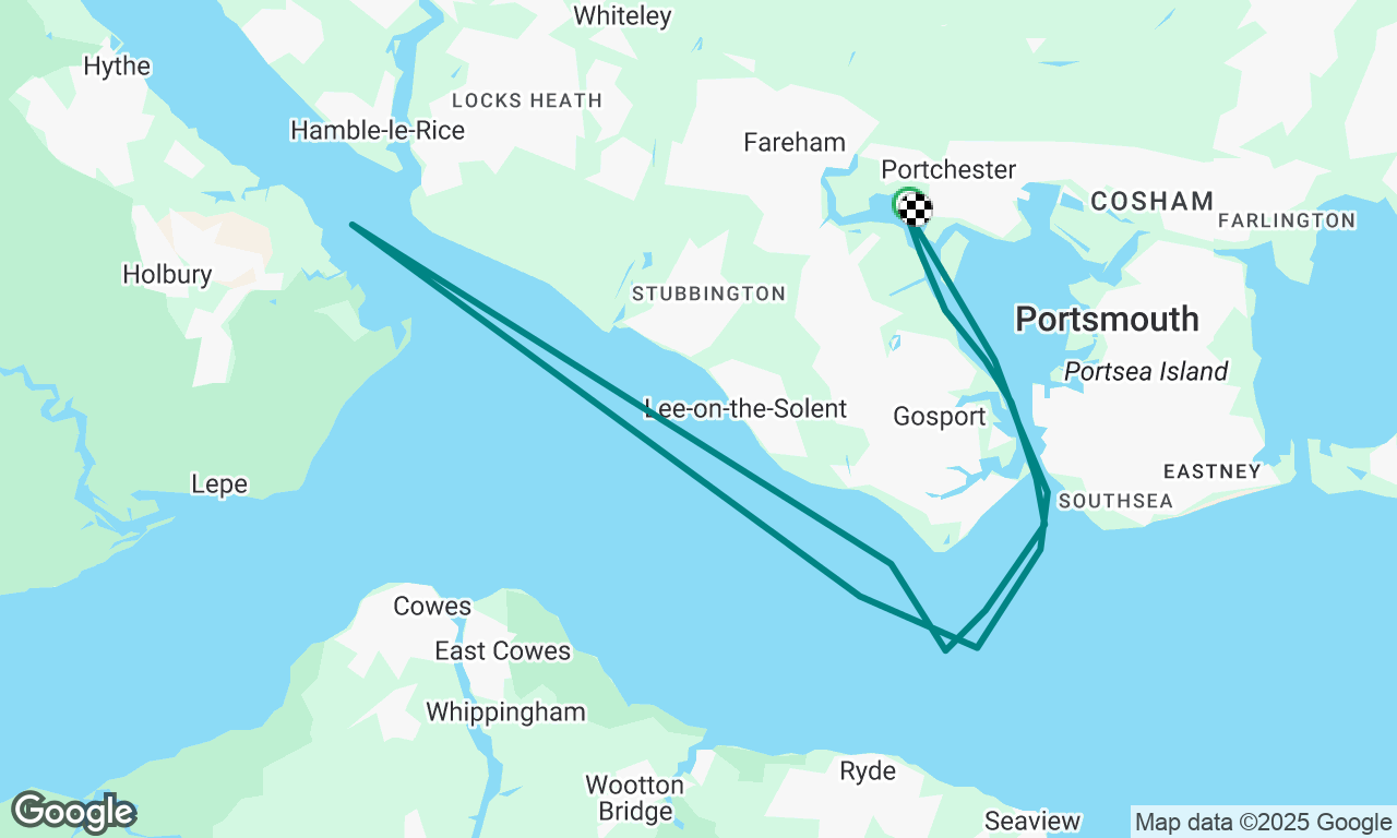 Wicor to Southampton Water with Corina and Ana