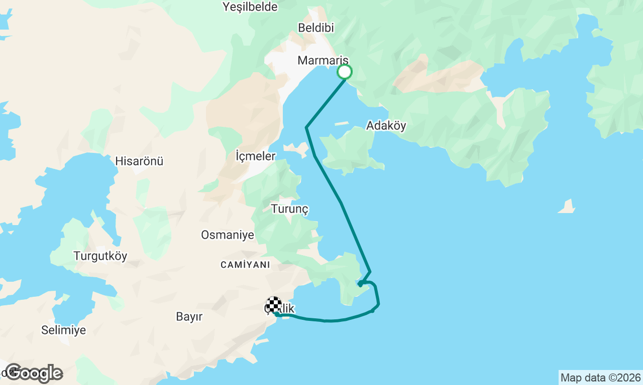 Day 1 wild route Turkey 