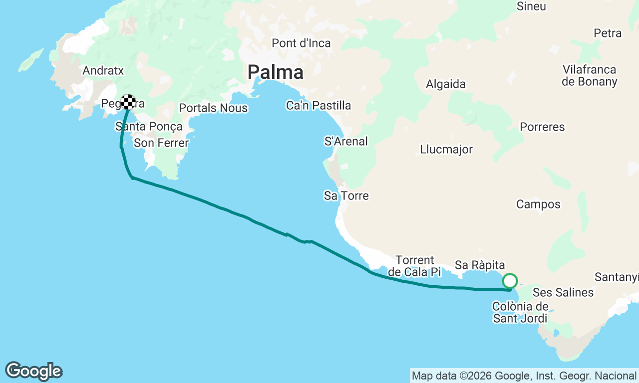 Voyage map