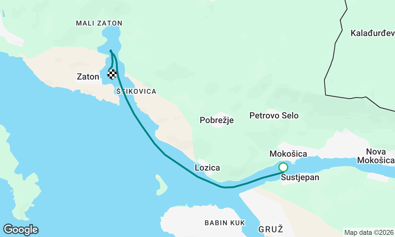 Dubrovnik to Zaton