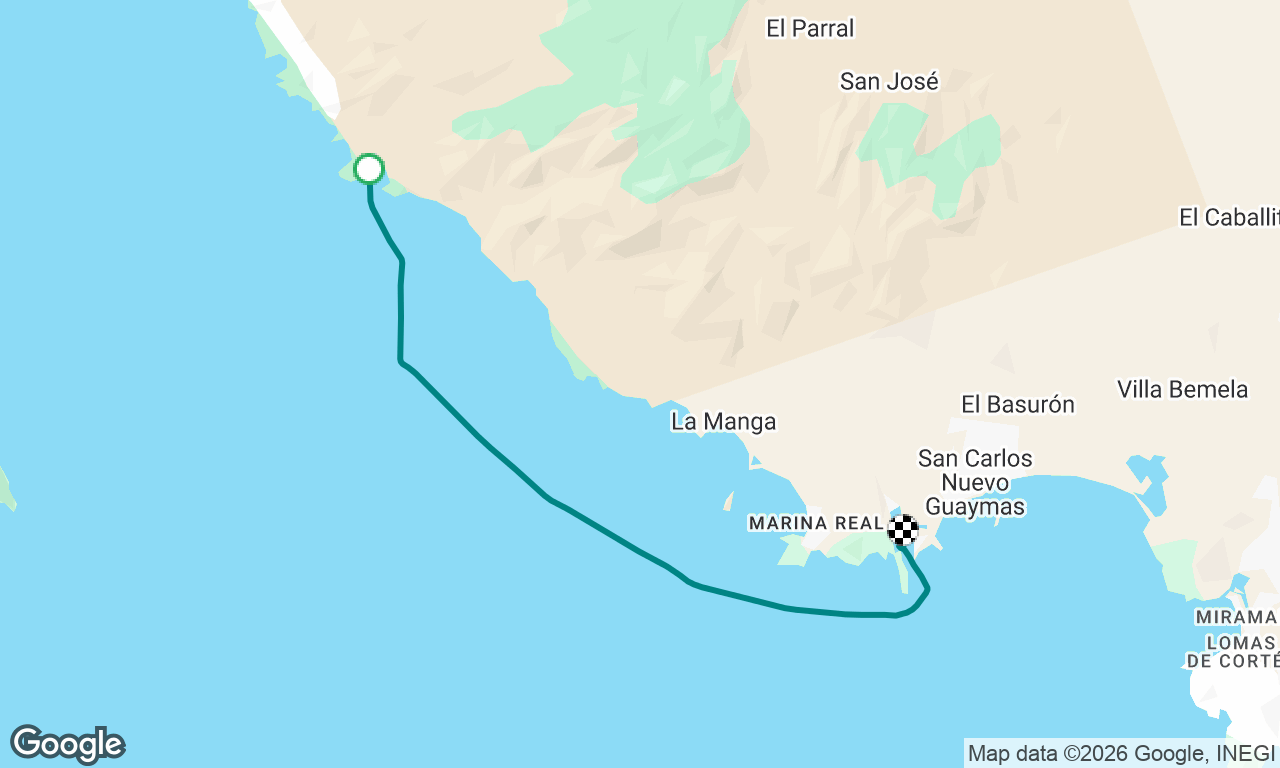 Voyage map