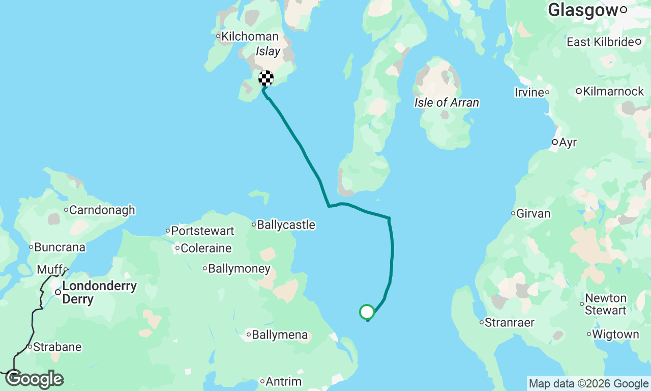 Voyage map