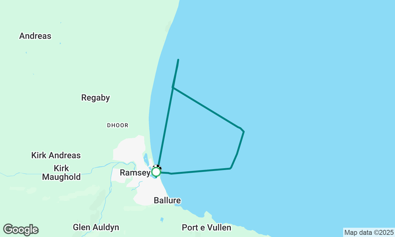 Practise sail for round the island 2025