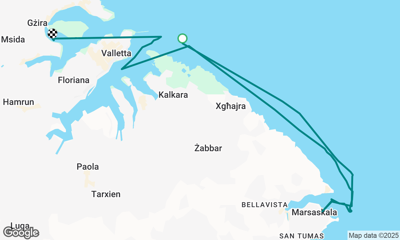 Voyage map