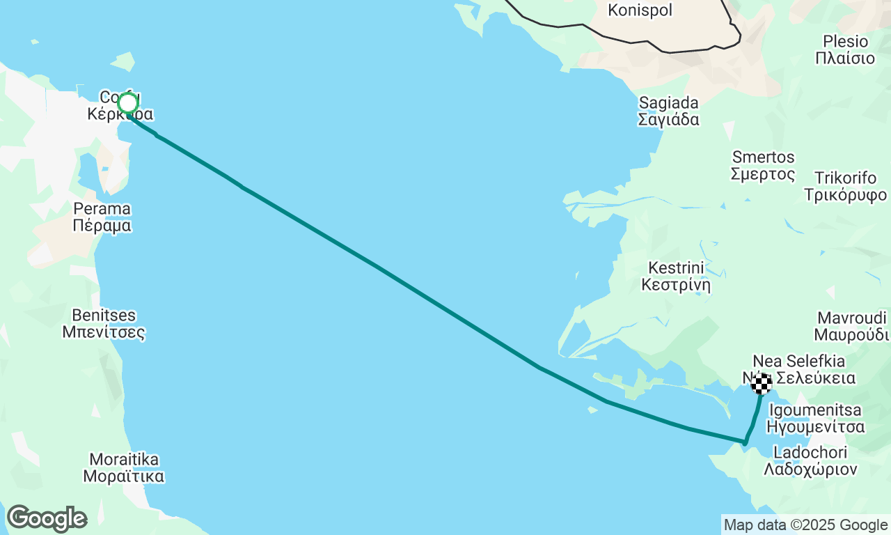Corfu - Igoumenitsa