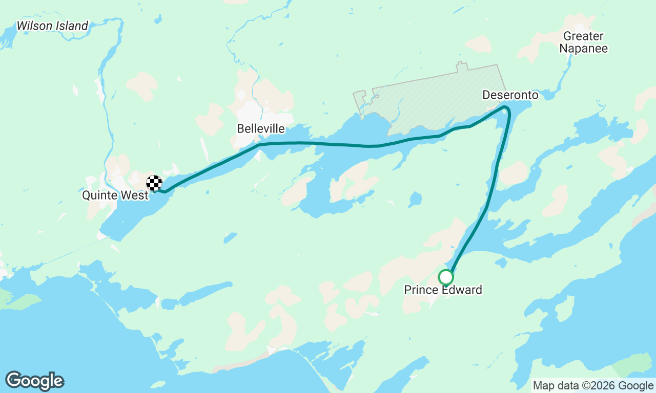 Voyage map