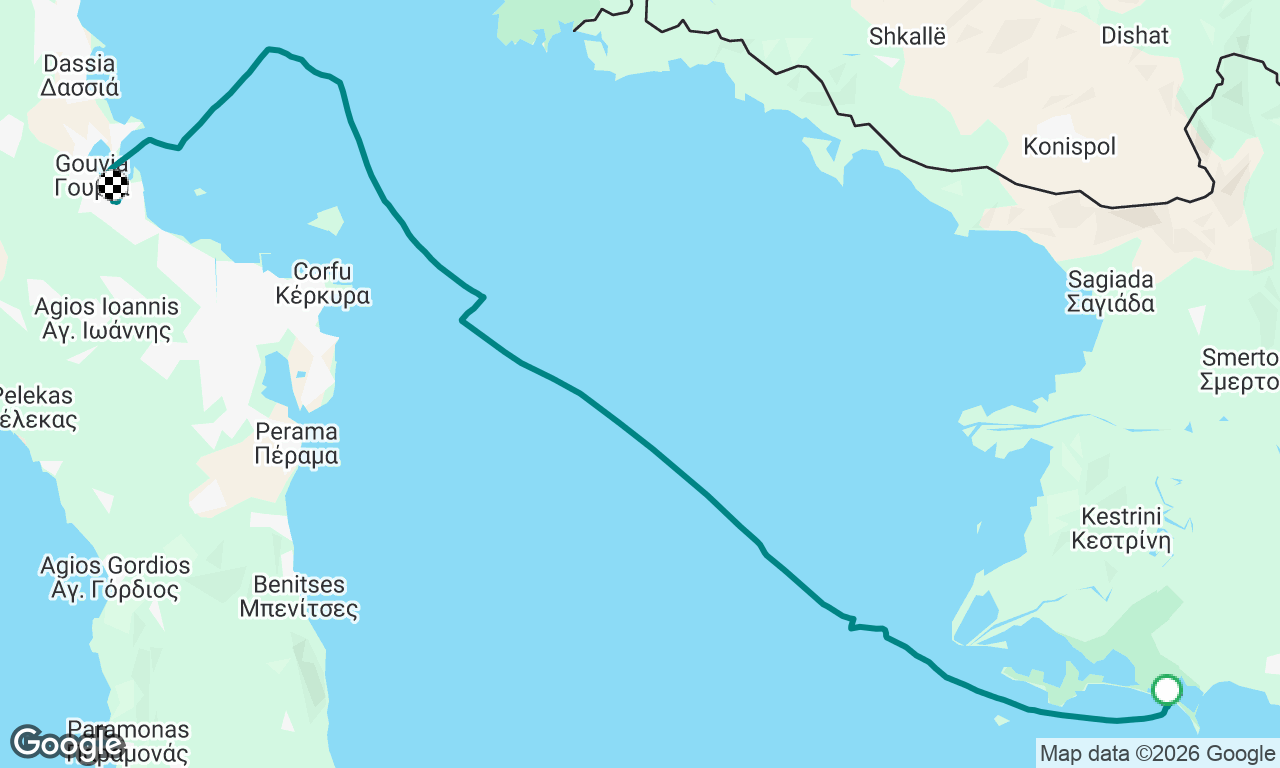 Voyage map