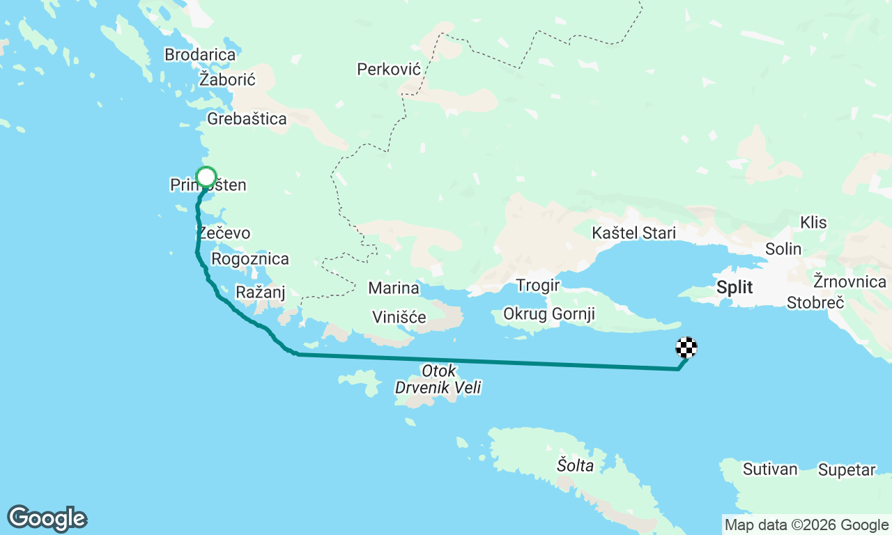 Voyage map