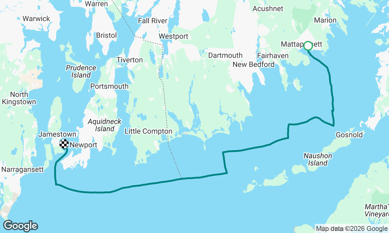 Mattapoisett to Jamestown β¦ last sail of the season