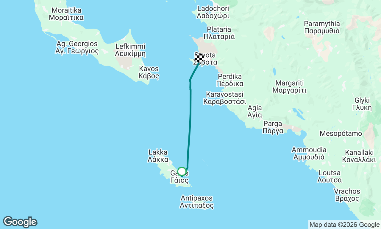 Voyage map