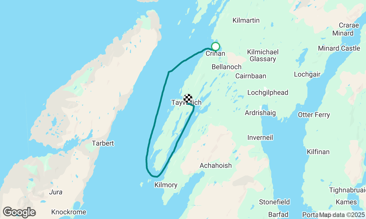 Crinan to Tayvallich 