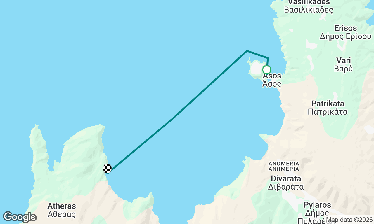 Voyage map