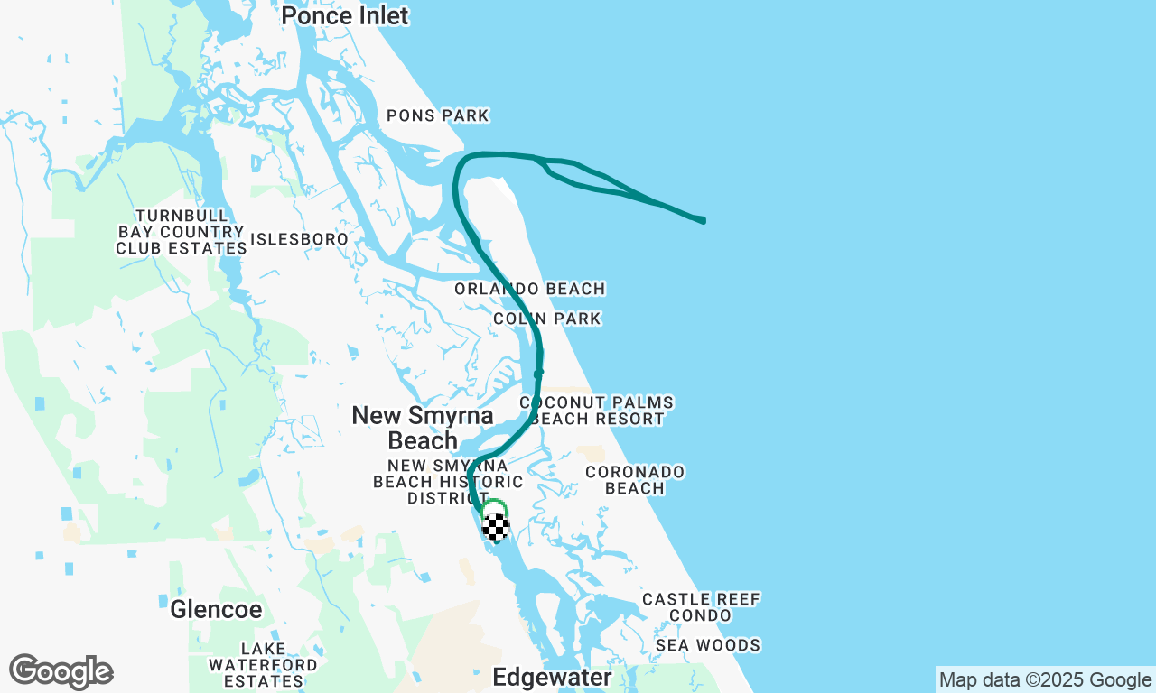Missis Mack First Sail from New Smyrna Yacht Club 