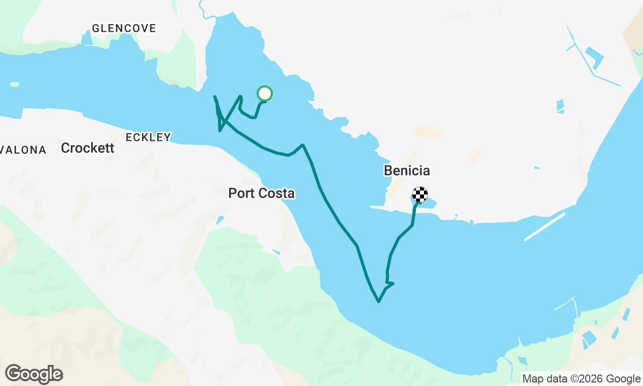 Voyage map