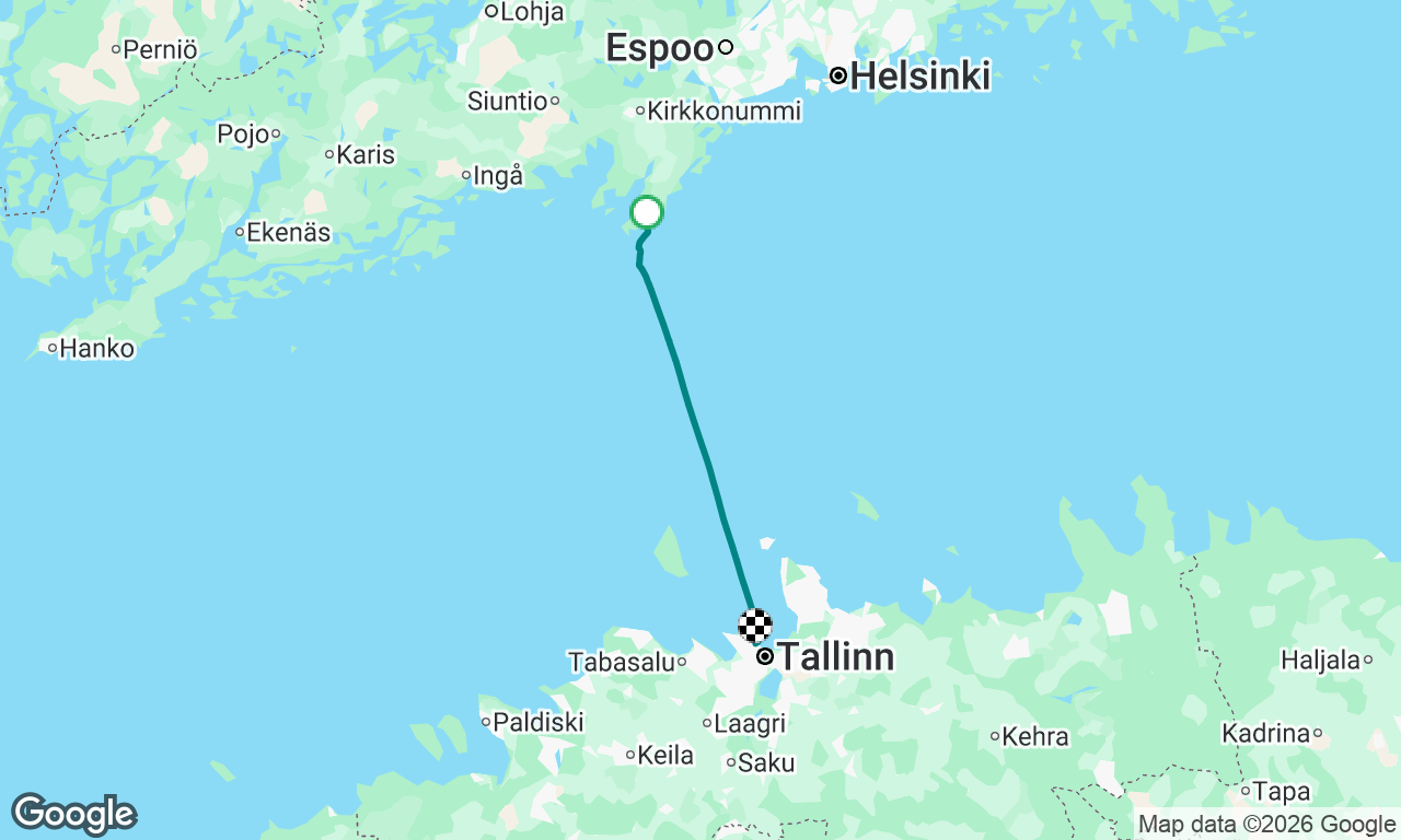 Voyage map