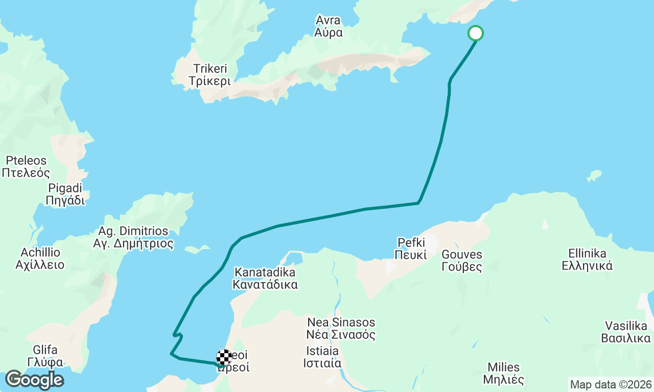 Voyage map