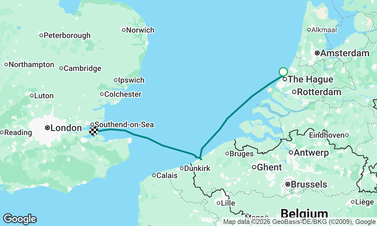 Voyage map