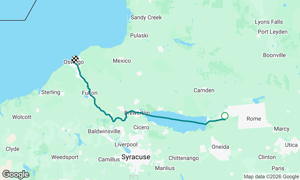 Voyage map