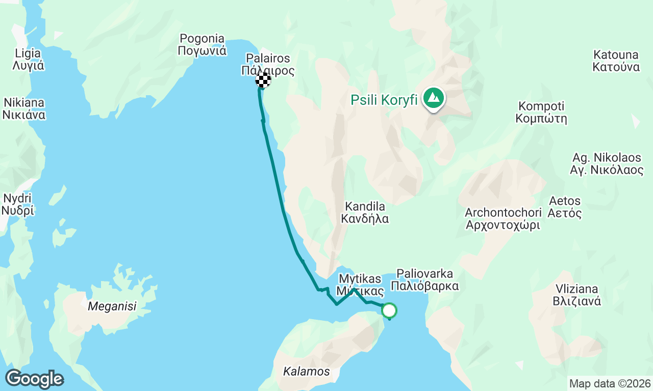 Voyage map