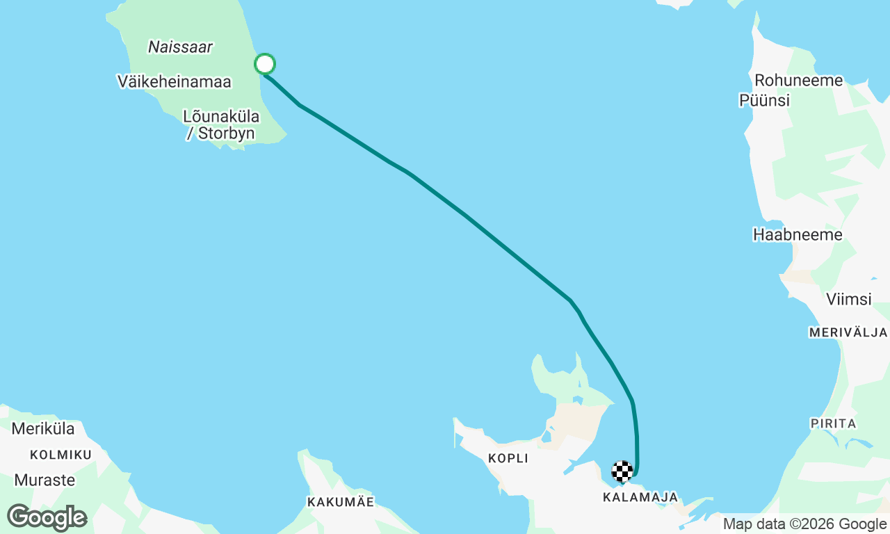 Voyage map
