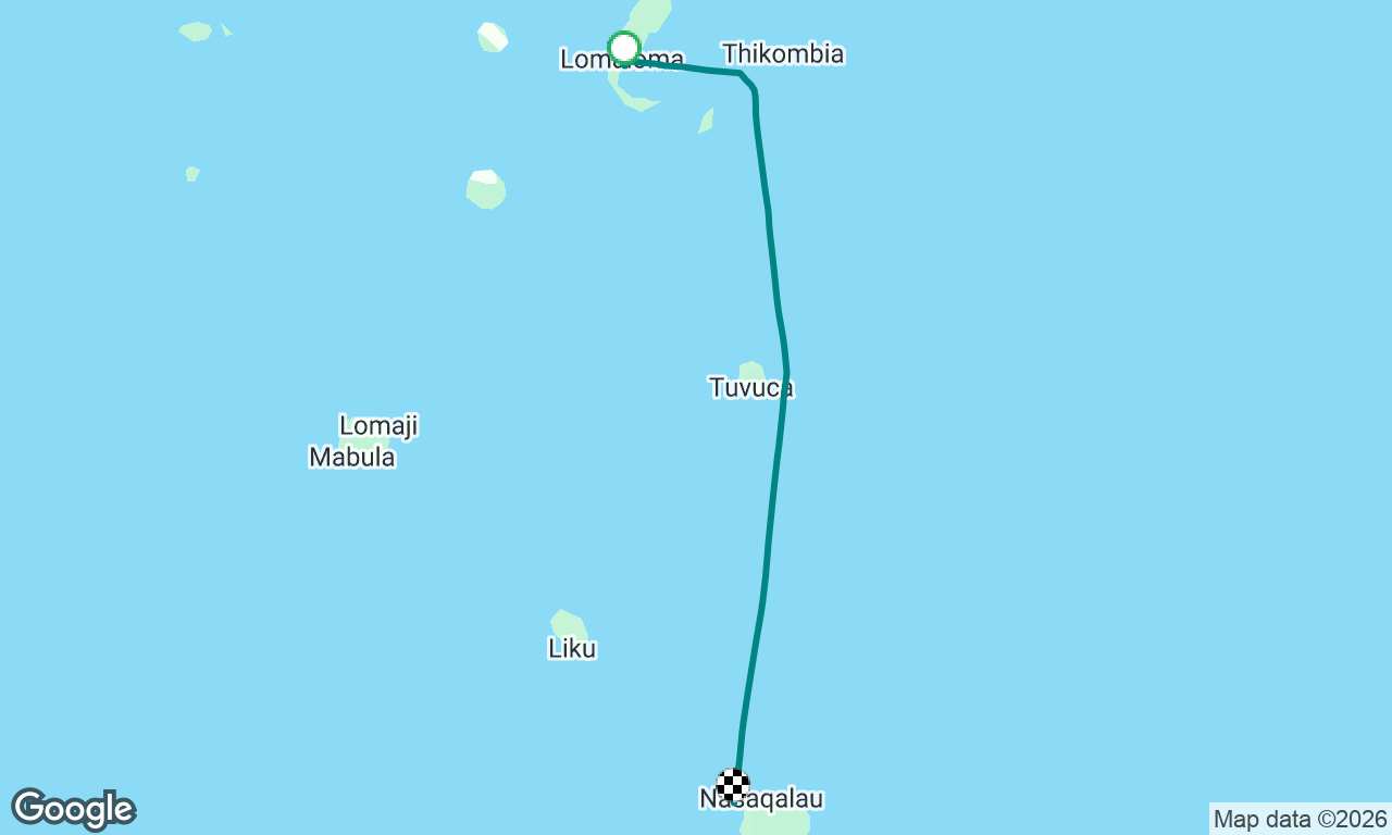 Voyage map