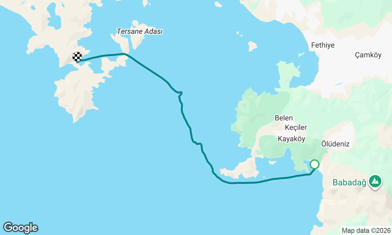 Voyage map