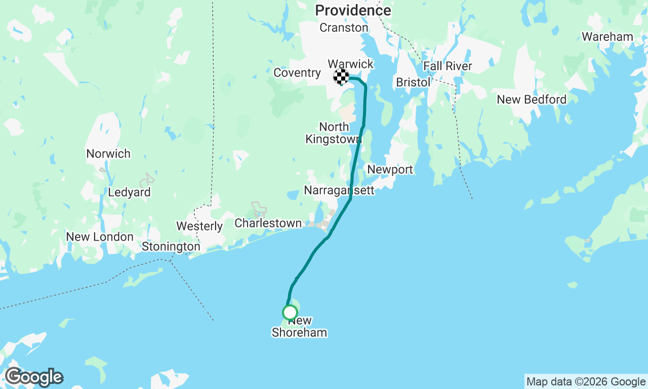 Block Island to East Greenwich