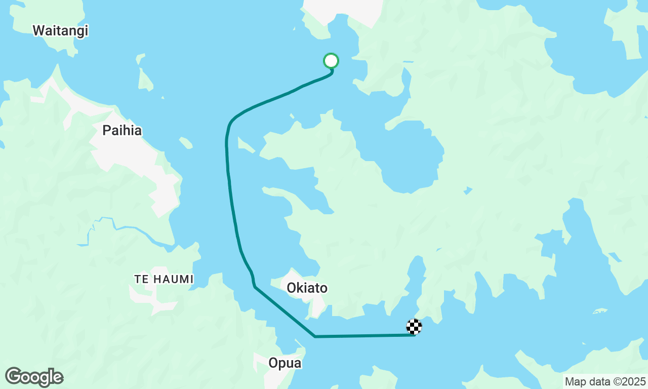 Russell to opua