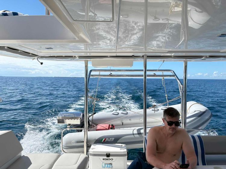 Voyage photo from Hideaway to South Water Caye 