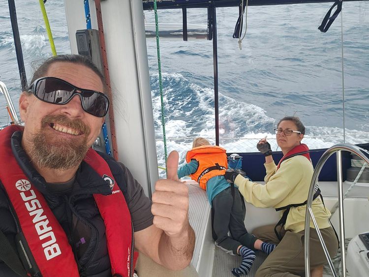Voyage photo from Merc to Gt Barrier Island 