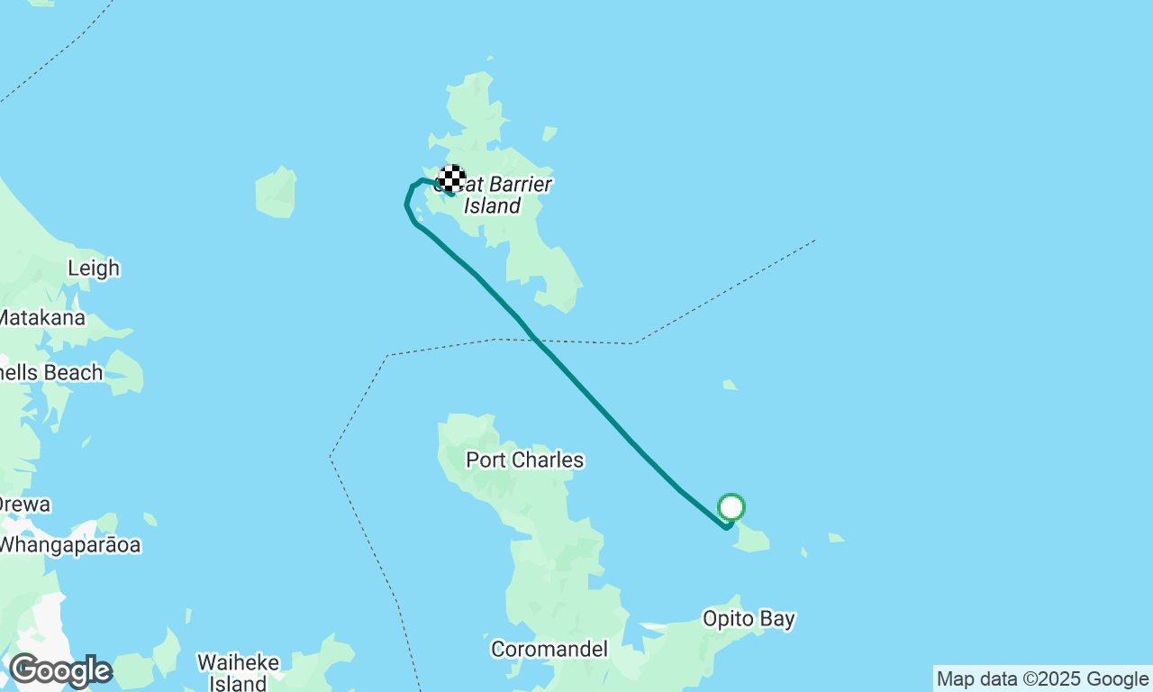Merc to Gt Barrier Island 