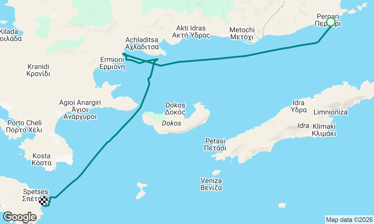 Voyage map