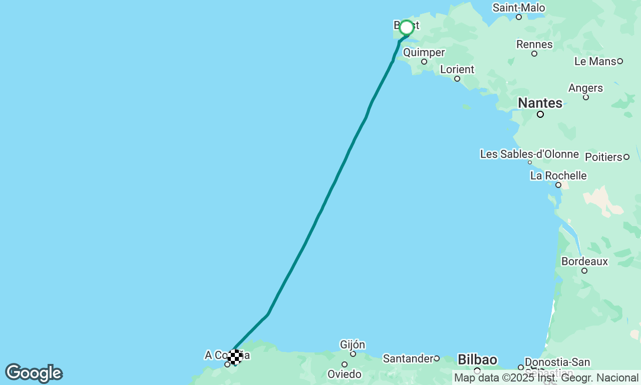 Biscay crossing