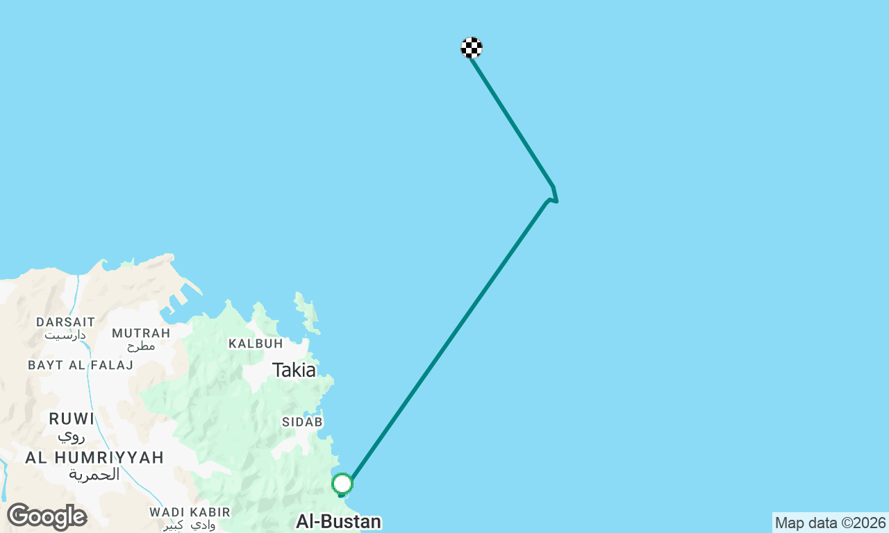 Voyage map