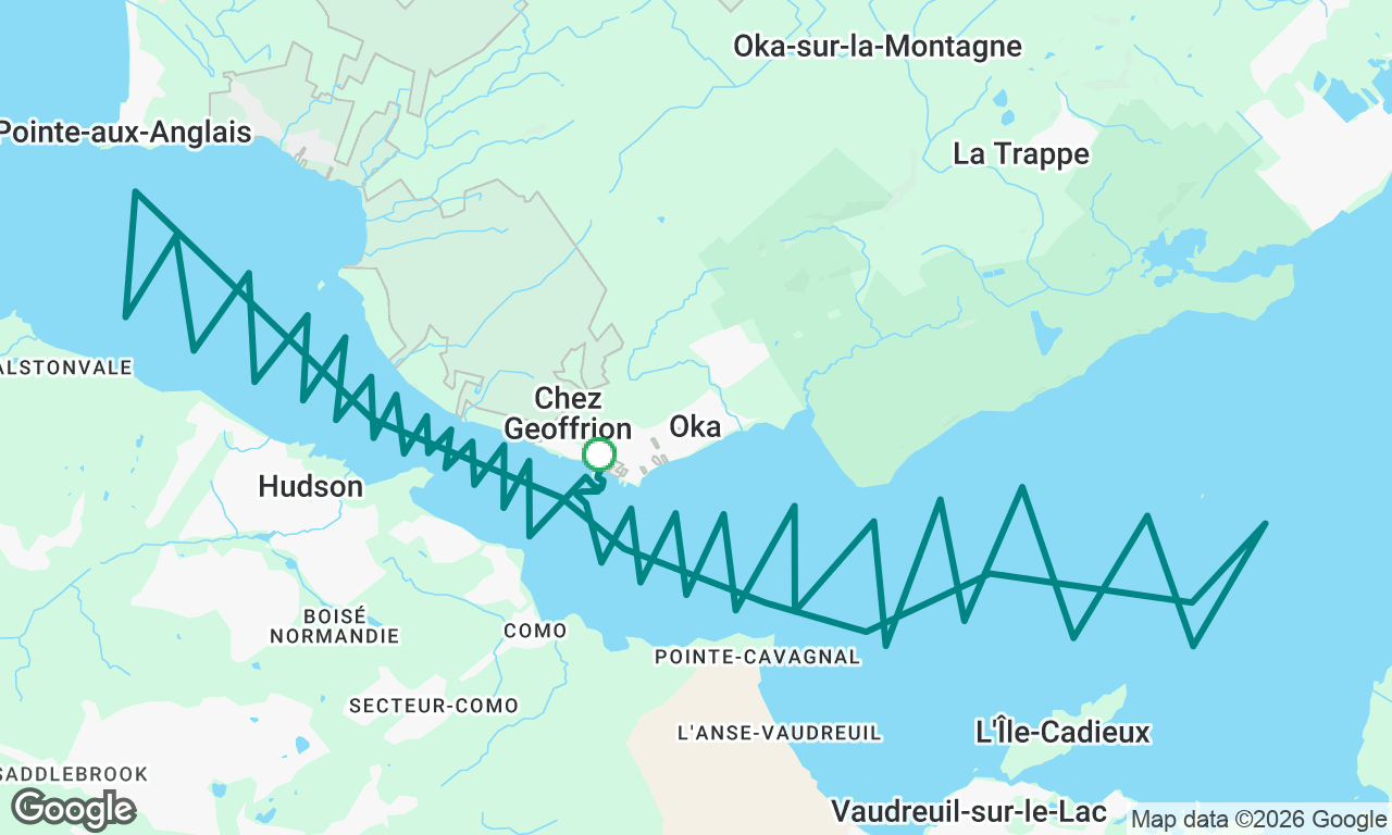 Voyage map