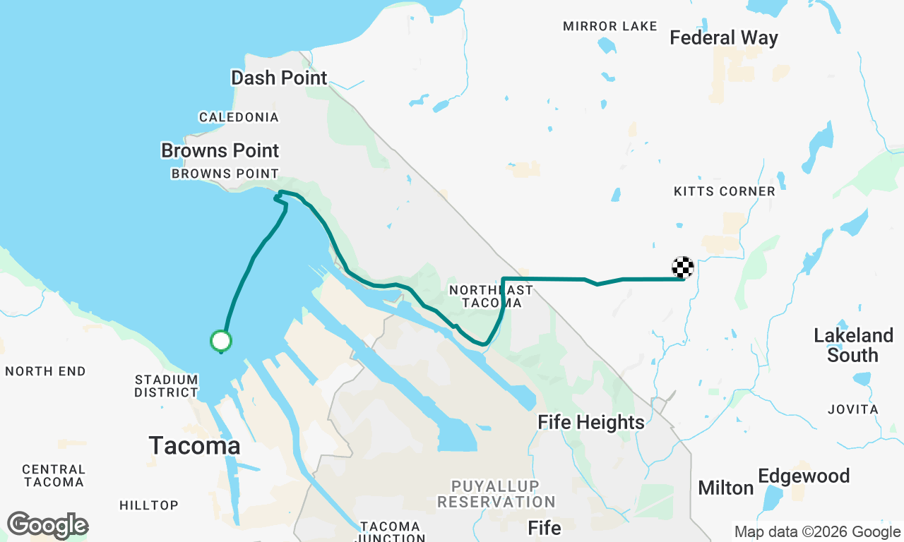 Voyage map