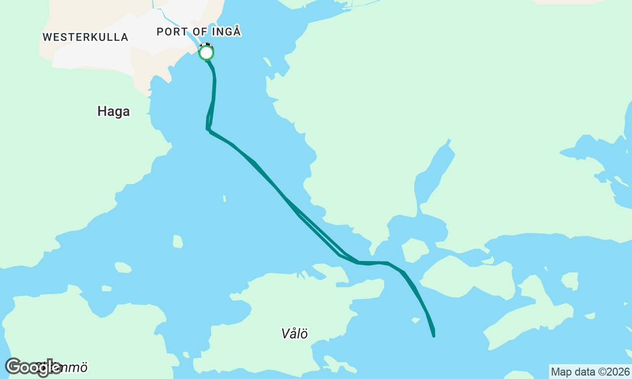 Voyage map
