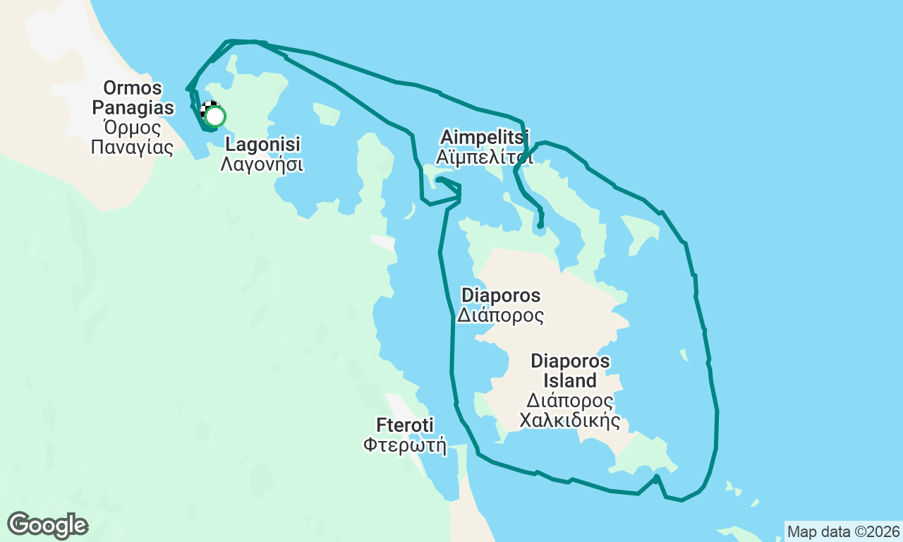 Voyage map