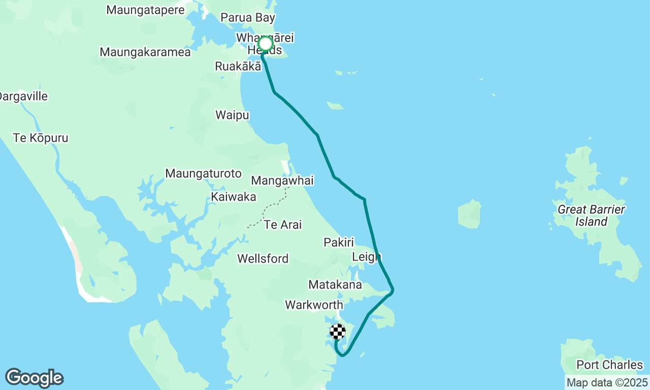 Marsden Cove to Mahurangi Harbour